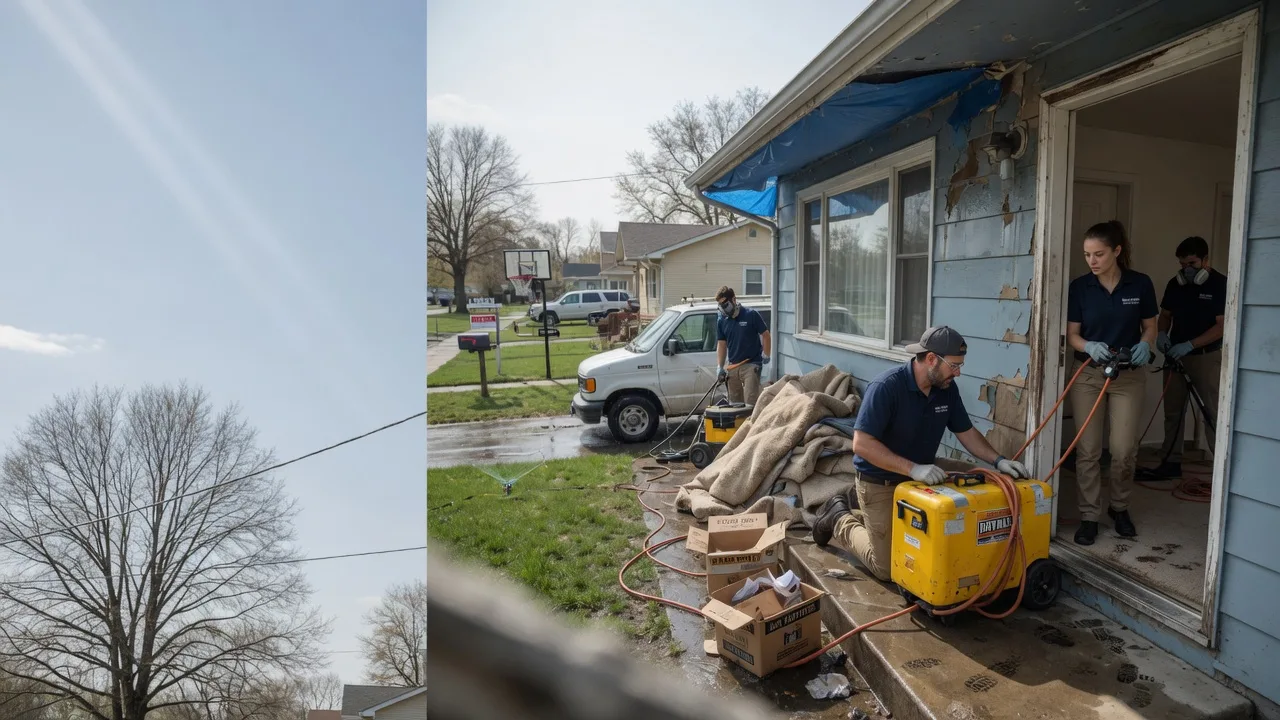Basement Flood Cleanup in Tripp, SD near me